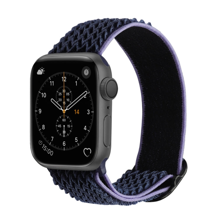 Cinturini di ricambio in nylon con trama ondulata per la serie Apple Watch, 7 45mm / 6 & SE & 5 & 4 44mm / 3 & 2 & 1 42mm, 7 41mm / 6 & SE & 5 & 4 40mm / 3 & 2 & 1 38mm