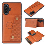 Custodia portafoglio magnetica per Samsung Galaxy S21 FE