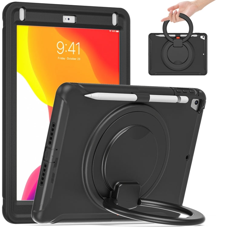 Custodia silicone con supporto rotante per iPad 9.7