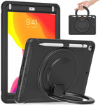 Custodia silicone con supporto rotante per iPad 9.7