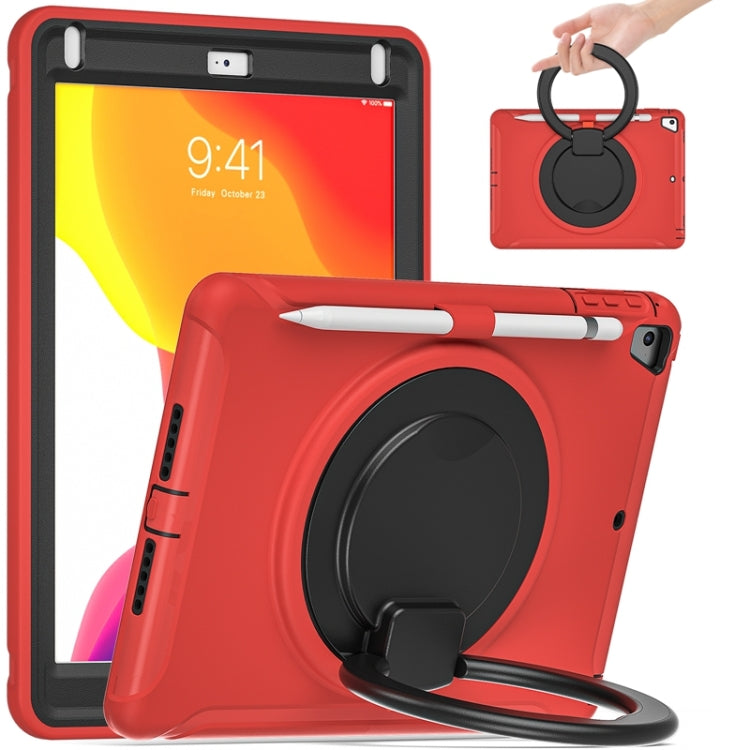 Custodia silicone con supporto rotante per iPad 9.7