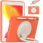 Custodia silicone con supporto rotante per iPad 9.7