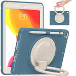 Custodia silicone con supporto rotante per iPad 9.7