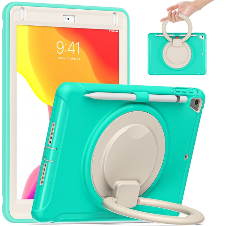 Custodia silicone con supporto rotante per iPad 9.7