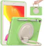 Custodia silicone con supporto rotante per iPad 9.7