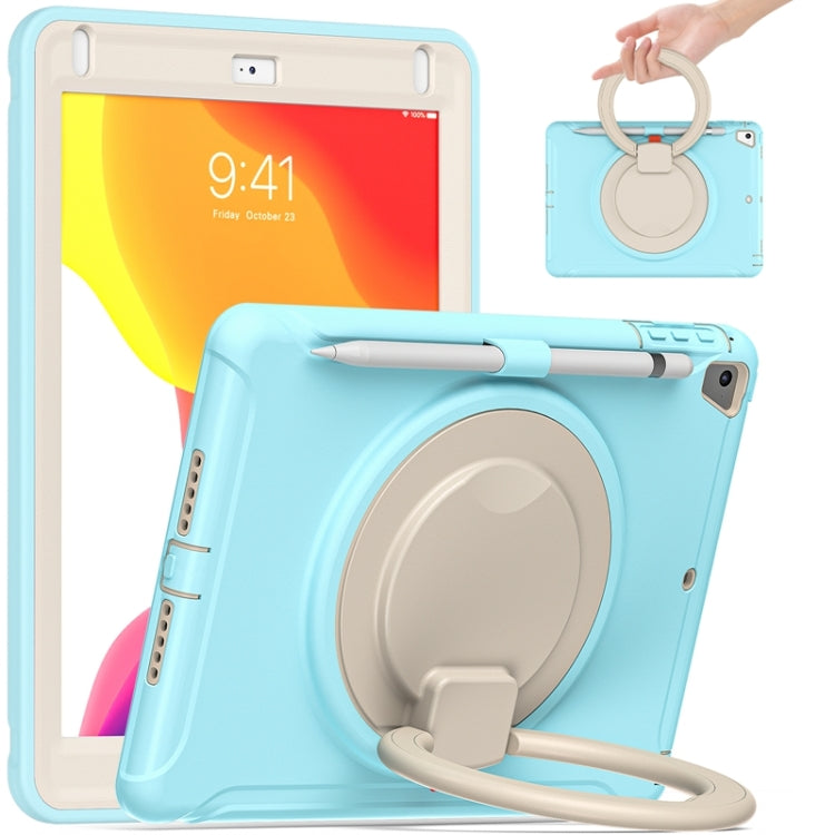 Custodia silicone con supporto rotante per iPad 9.7
