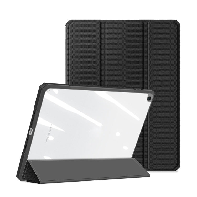 DUX DUCIS TOBY Series Custodia a ribalta orizzontale antiurto in pelle PU + PC + TPU con supporto e slot per penna e funzione Sleep / Wake-up, For iPad 10.2 2021 / 2020 / 2019, For iPad Air 11 2025 / 2024 / Air 2022 / 2020 10.9