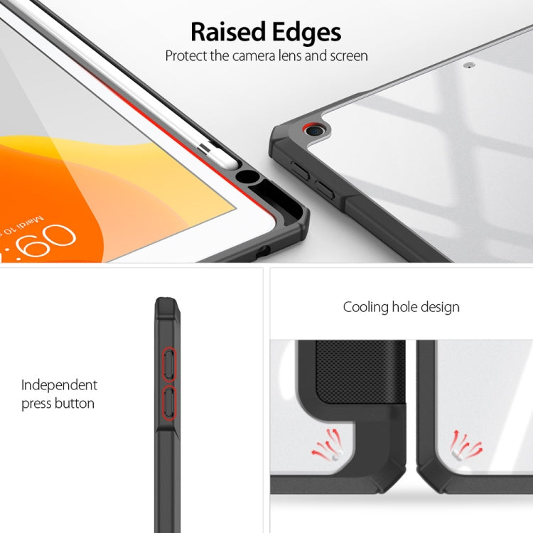 Custodia a ribalta in pelle PU per iPad 10.2 e Air