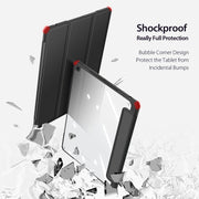 DUX DUCIS TOBY Series Custodia a ribalta orizzontale antiurto in pelle PU + PC + TPU con supporto e slot per penna e funzione Sleep / Wake-up, For iPad 10.2 2021 / 2020 / 2019, For iPad Air 11 2025 / 2024 / Air 2022 / 2020 10.9