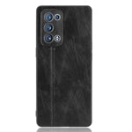 Custodia antiurto per PC + PU + TPU in pelle modello mucca cucita antiurto, For OPPO Reno6 Pro+, For OPPO Reno6 Pro, For OPPO Realme C11 2021 / Realme C20, For OPPO Realme C21