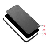 Custodia antiurto per PC + PU + TPU in pelle modello mucca cucita antiurto, For OPPO Reno6 Pro+, For OPPO Reno6 Pro, For OPPO Realme C11 2021 / Realme C20, For OPPO Realme C21