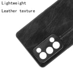 Custodia antiurto per PC + PU + TPU in pelle modello mucca cucita antiurto, For OPPO Reno6 Pro+, For OPPO Reno6 Pro, For OPPO Realme C11 2021 / Realme C20, For OPPO Realme C21
