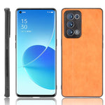 Custodia antiurto per PC + PU + TPU in pelle modello mucca cucita antiurto, For OPPO Reno6 Pro+, For OPPO Reno6 Pro, For OPPO Realme C11 2021 / Realme C20, For OPPO Realme C21