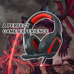 Anivia MH602 Cuffie da gioco cablate da 3,5 mm con microfono, MH602 (Black Red), MH602 (Black Blue), MH602 (Black Purple)