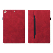Custodia in pelle pieghevole orizzontale antiurto da lavoro con supporto e slot per schede, cornice per foto e slot per penna e funzione Sleep / Wake-up, For iPad 9.7 2018 & 2017 / Pro 9.7 / Air 2, For iPad 10.2 2019 & 2020 / Pro 10.5 inch             ...