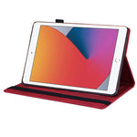 Custodia portafoglio in pelle per iPad 9.7 e 10.2 pollici