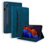 Custodia in pelle a libro per Samsung Galaxy Tab S8+ e S7+