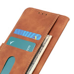 KHAZNEH Retro Texture PU + TPU Custodia in pelle a vibrazione orizzontale con supporto, slot per carte e portafoglio, For OnePlus Nord CE 5G