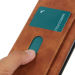 KHAZNEH Retro Texture PU + TPU Custodia in pelle a vibrazione orizzontale con supporto, slot per carte e portafoglio, For OnePlus Nord CE 5G