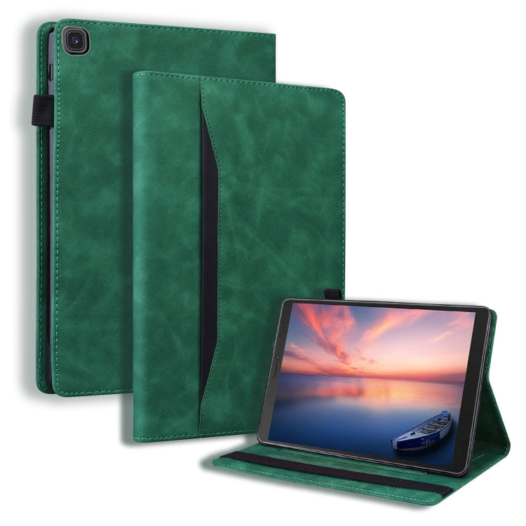 Custodia in pelle pieghevole orizzontale antiurto da lavoro con supporto e slot per schede, cornice per foto e slot per penna, For Huawei MediaPad C5 / M5 10.1 inch, For Samsung Galaxy Tab A 8.0 2019 SM-T290 / SM-T295
