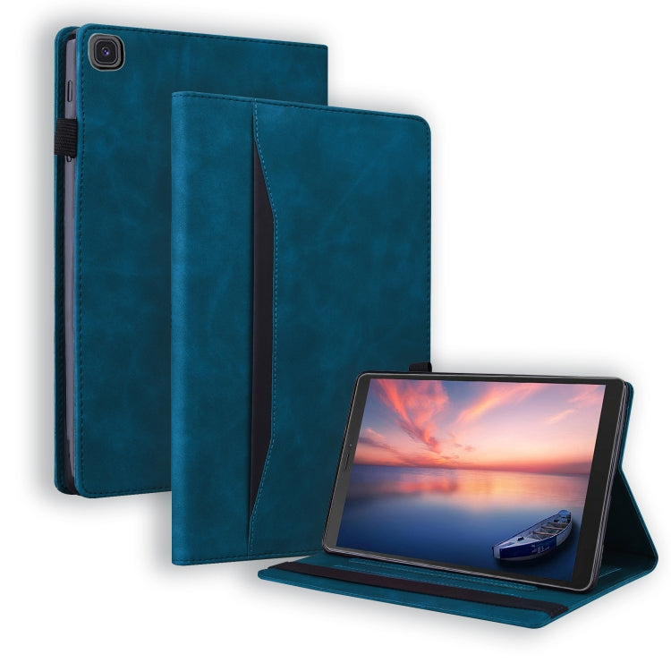 Custodia in pelle pieghevole orizzontale antiurto da lavoro con supporto e slot per schede, cornice per foto e slot per penna, For Huawei MediaPad C5 / M5 10.1 inch, For Samsung Galaxy Tab A 8.0 2019 SM-T290 / SM-T295