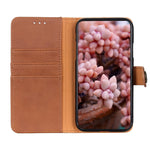 KHAZNEH Custodia in pelle a conchiglia orizzontale con struttura in pelle bovina con supporto, slot per carte e portafoglio, For OnePlus Nord CE 5G