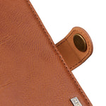 KHAZNEH Custodia in pelle a conchiglia orizzontale con struttura in pelle bovina con supporto, slot per carte e portafoglio, For OnePlus Nord CE 5G