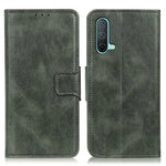 Mirren Crazy Horse Texture Custodia in pelle orizzontale a conchiglia con supporto, slot per carte e portafoglio, For OnePlus Nord CE 5G