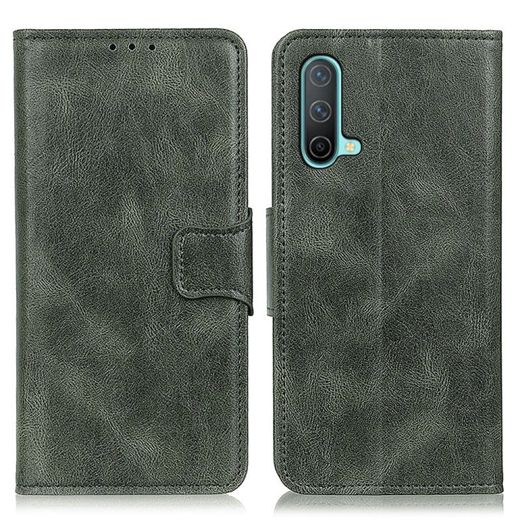 Mirren Crazy Horse Texture Custodia in pelle orizzontale a conchiglia con supporto, slot per carte e portafoglio, For OnePlus Nord CE 5G