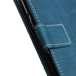Custodia in pelle a vibrazione orizzontale con struttura in coccodrillo con supporto, portafoglio, fessure per carte e cornice per foto, For OnePlus Nord CE 5G