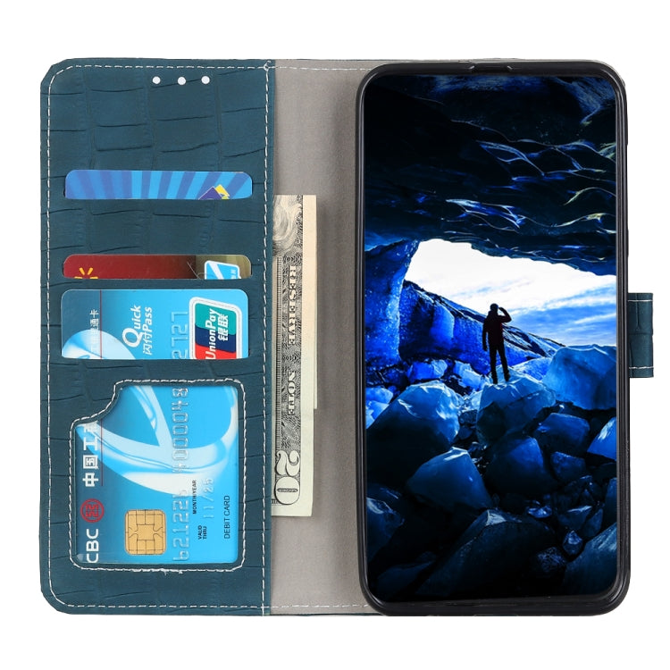 Custodia in pelle a vibrazione orizzontale con struttura in coccodrillo con supporto, portafoglio, fessure per carte e cornice per foto, For OnePlus Nord CE 5G