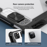 NILLKIN Bumper Pro Custodia orizzontale in pelle con apertura e supporto per penna e funzione Sleep/Wake-up, For iPad Pro 12.9 2022 / 2021 / 2020