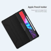 NILLKIN Bumper Pro Custodia orizzontale in pelle con apertura e supporto per penna e funzione Sleep/Wake-up, For iPad Pro 12.9 2022 / 2021 / 2020