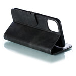 Custodia portafoglio in pelle con slot carte per iPhone 13 Pro
