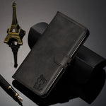 Custodia portafoglio in pelle con slot carte per iPhone 13 Pro