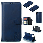 Custodia portafoglio in pelle con slot carte per iPhone 13 Pro