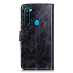 Custodia portafoglio in pelle con supporto per Redmi Note 8 2021