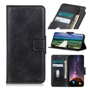 Mirren Crazy Horse Texture Custodia in pelle orizzontale a conchiglia con supporto, slot per carte e portafoglio, For Xiaomi Redmi Note 8 2021