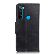 Mirren Crazy Horse Texture Custodia in pelle orizzontale a conchiglia con supporto, slot per carte e portafoglio, For Xiaomi Redmi Note 8 2021