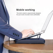 NILLKIN Borsa portaoggetti multifunzionale per laptop con supporto, versione classica, For 14 inch and Below Laptop, For 16.1 inch and Below Laptop