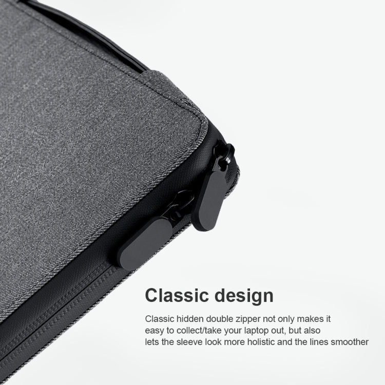 NILLKIN Borsa portaoggetti multifunzionale per laptop con supporto, versione classica, For 14 inch and Below Laptop, For 16.1 inch and Below Laptop
