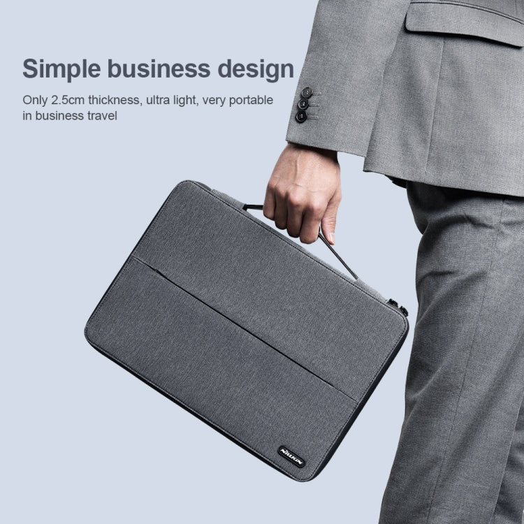 NILLKIN Borsa portaoggetti multifunzionale per laptop con supporto, versione classica, For 14 inch and Below Laptop, For 16.1 inch and Below Laptop