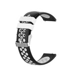 Per Huawei Watch 3/3 Pro Cinturino di ricambio in silicone bicolore da 22 mm