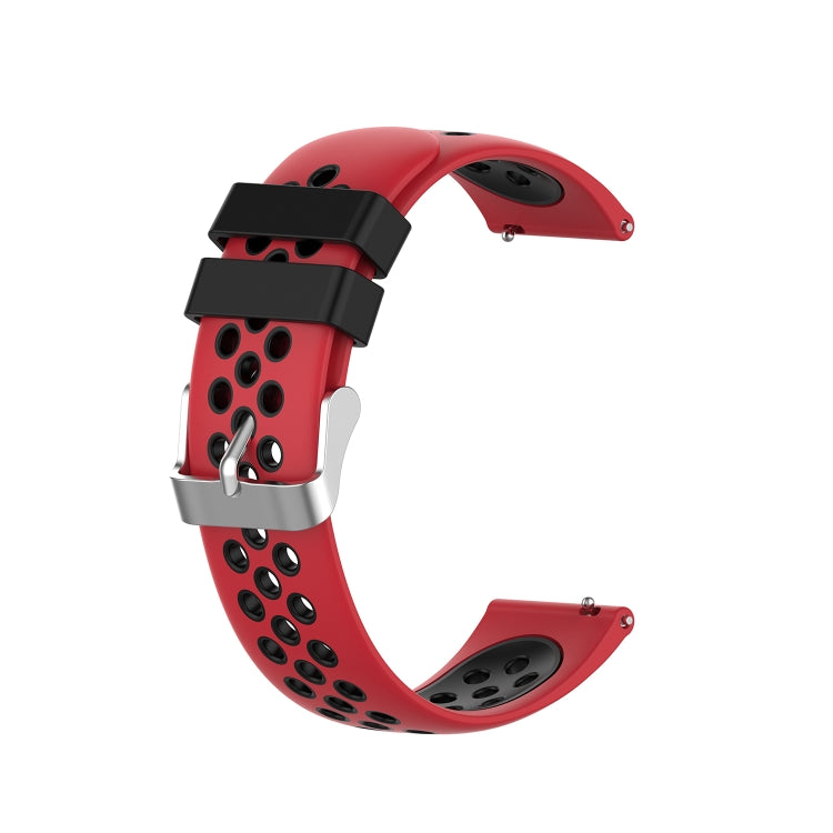 Per Huawei Watch 3/3 Pro Cinturino di ricambio in silicone bicolore da 22 mm