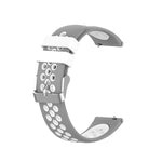 Per Huawei Watch 3/3 Pro Cinturino di ricambio in silicone bicolore da 22 mm