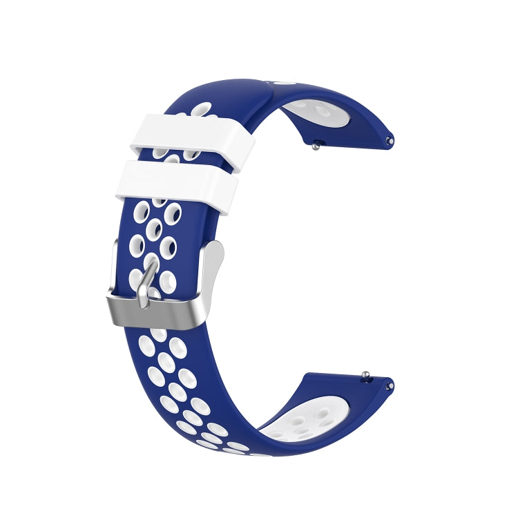 Per Huawei Watch 3/3 Pro Cinturino di ricambio in silicone bicolore da 22 mm