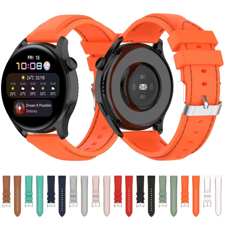 Per Huawei Watch 3/3 Pro cinturino di ricambio in silicone da 22 mm
