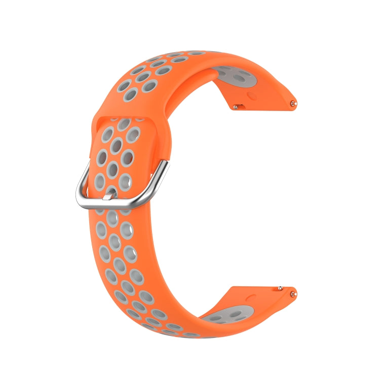 Per Huawei Watch 3/3 Pro 22mm Sport Cinturino di ricambio in silicone bicolore
