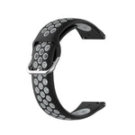 Per Huawei Watch 3/3 Pro 22mm Sport Cinturino di ricambio in silicone bicolore