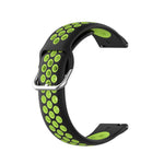 Per Huawei Watch 3/3 Pro 22mm Sport Cinturino di ricambio in silicone bicolore